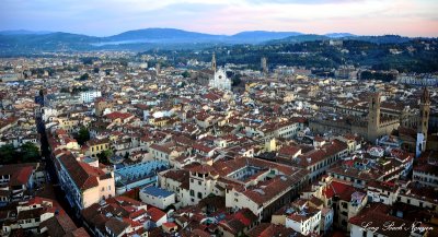 aerial view of Florence