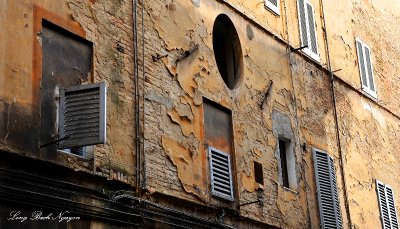 old plasters in Siena