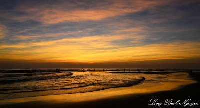 sunrise, Danang Beach, Sao Bien Public Beach, Danang, Vietnam 
