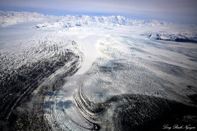Agassiz Glacier, Seward Glacier, Malaspina Glacier, Wrangell NP, AK 