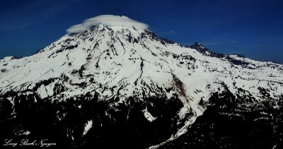 Mt Rainier, West Face, Cap Cloud, Cascade Mountains, WA  