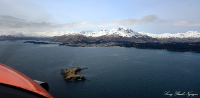 Kodiak Airport ,Kodiak USCG base, Old Women Mtn, Barometer Mtn, AK