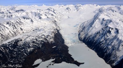 Grewingk Glacier, Portlock glacier,Kenai Fjords National Park, Alaska