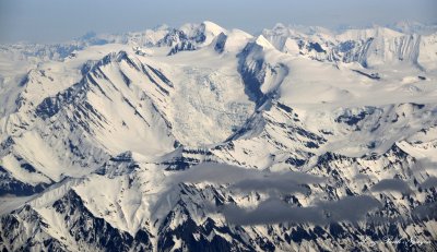 Yaga Glacier, Yaga Peak, Robinson Mountains, Alaska 