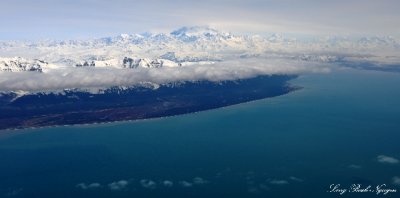 Robinson Mountains, Guyot Bay, Icy Bay, Mount St Elias, Alaska 