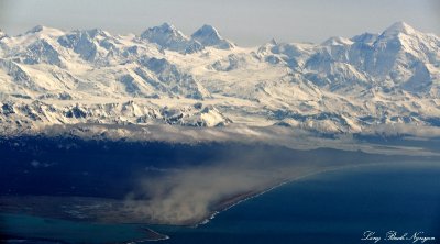 Grand Plateau Glacier, Mt Watson, Mt Root, Mt Fairweather, Glacier Bay National Park, Alaska