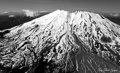 Mt St Helens, South Face, Mud Flow, Volcanic Monument, Washington 