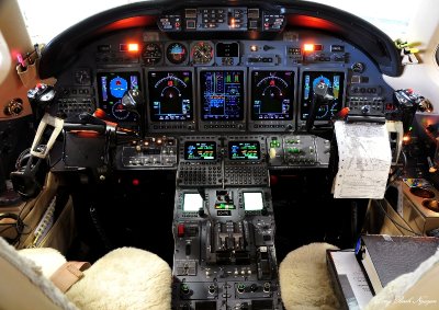 Citation X cockpit