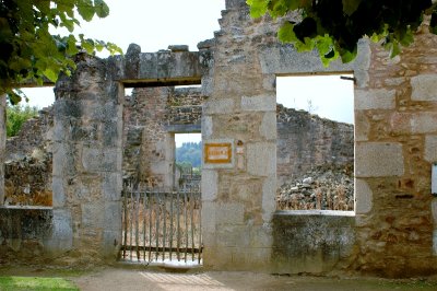 Ecole des Filles, Oradour-sur-Glane, France 