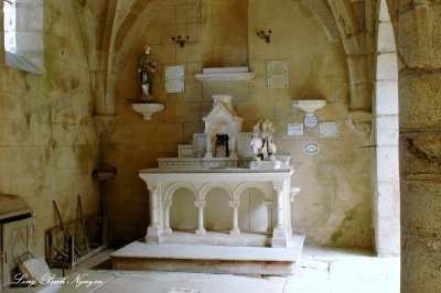 Lady Chapel, Church of Oradour-sur-Glane, France 