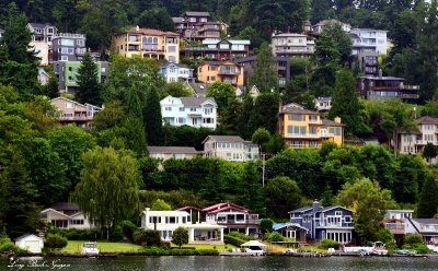 Houses in Juanita Bay, Juanita, Washington  