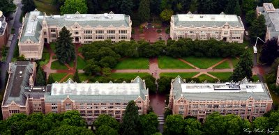 The Quad, University of Washington, Seattle, Washington  