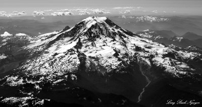 Mount Rainier Glaciers, National Park, Washington 