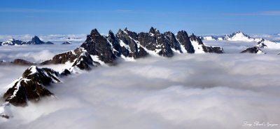 The Picket Range, Mt Baker, North Cascades National Park, Washington  