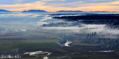 Snoqualmie River Valley, Washington