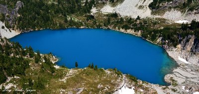 Jade Lake, Mt Daniel, Cascade Mountains, Washington 