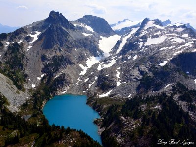 Jade Lake, Mt Daniel, Cascade Mountains, Washington 