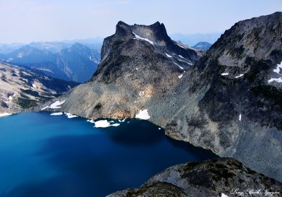 Lynch Glacier, Lynch Lake, Mount Daniel, Cascade Mountains, Washington 