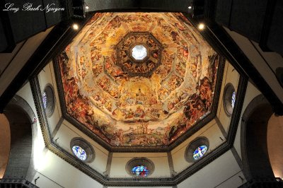 Giorgio Vasaris Frescoes Last Judgement, The Duomo, Florence, Italy 