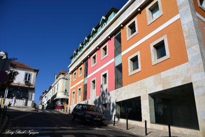 Colorful Buildings, Cascais, Portugal 