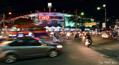 first night in Da Nang, Vietnam  