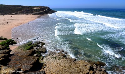 Beach Praia das Macas, Portugal 