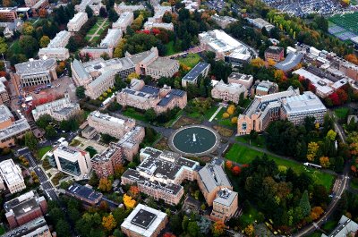 Campus of University of Washington, Seattle 2013 