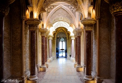 Hallway Monserrate Palace, Monserrate, Portugal  