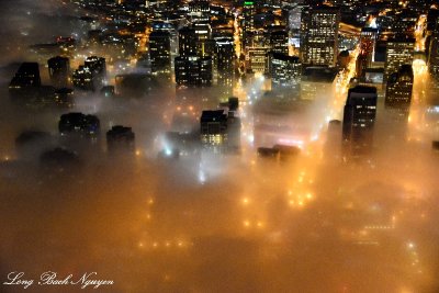 Foggy Seattle Washington  