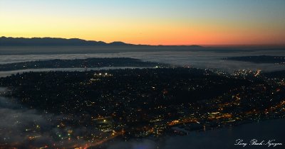 Queen Anne, Lake Union, Olympic Mountains, Washington 