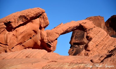 Natural Arch Valley of Fire State Park ,Overton, Nevada  