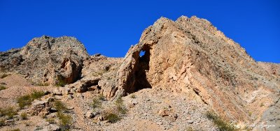 Deformed landscape Valley of Fire Nevada  