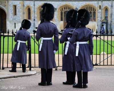 Changing the guard Windor Castle, England