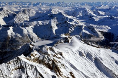 Virtue Mtn, Faith Peak, Charity Peak, Hope Peak, Canadian Rockies, BC, Canada 