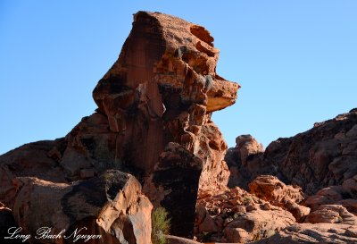 Sphinx of Valley of Fire Nevada  