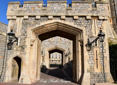St Georges Gate Windsor Castle England 
