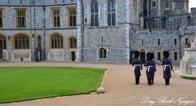 Changing the guard Windor Castle England 