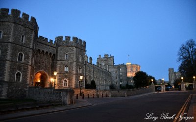 Windsor Castle nightime 