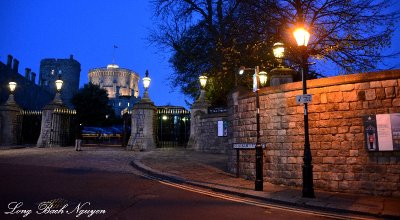 Visitor Entrance,  Windsor Castle,  England  