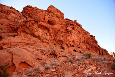 Formation at Valley of Fire Nevada 