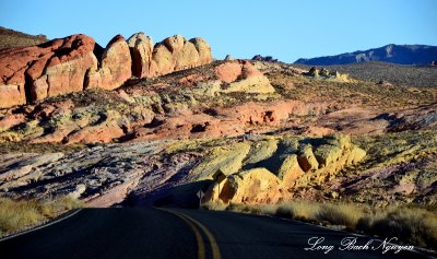 Painted Landscape, Valley of Fire State Park, Nevada  