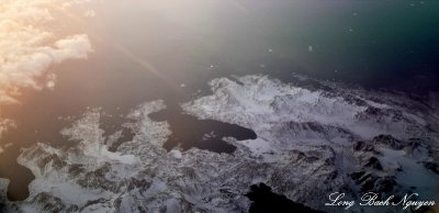 Fjords and Iceberg Greenland  