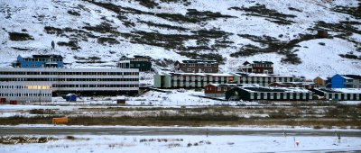 buildings at Sondre Stromfjord airport, Greenland  