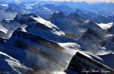 Mount Heinrich, Trudie Peak, Mount Kahl, Mount Fuhrer, Canadian Rockies, Canada  
