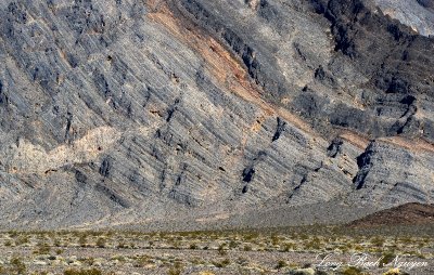 Cross section of Funeral Mountains, West Death Valley Junction, California 