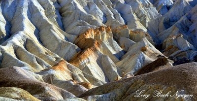 Landscape in 20 Mule Team Canyon, Death Valley National Park, California  