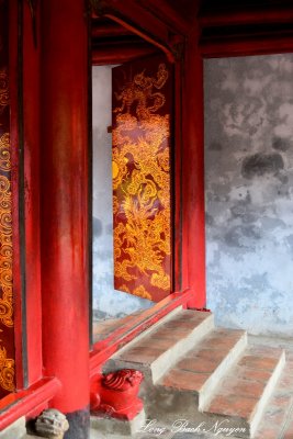 Jade Vibration Gate, Temple of Literature,Hanoi, Vietnam  