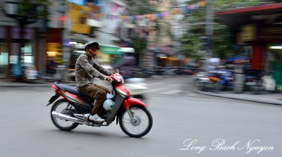 cruising by, Hanoi, Vietnam 