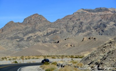 Visitors to Death Valley National Park, California  