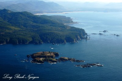 Tatoosh Island, USCG Reservation and Lighthouse, Hole-in-the-Wall, Cape Flattery, Washington 